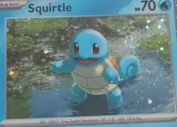 Squirtle Black Star Promo SVP 048 Pokemon Card Swirl - Image 5