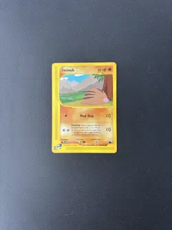 Pokemon Card Skyridge Swinub 108/144 E Series Pokemon TCG - Image 2