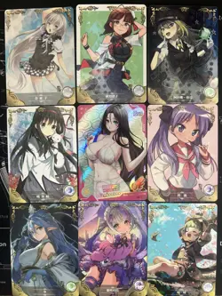 9 Sexy Anime Waifu Cards bulk - Image 1