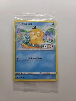 Build a Bear Pokemon TCG Psyduck Promo Card 28/149 SEALED NEW RARE . - Image 1