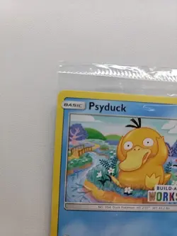 Build a Bear Pokemon TCG Psyduck Promo Card 28/149 SEALED NEW RARE . - Image 2