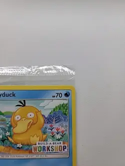 Build a Bear Pokemon TCG Psyduck Promo Card 28/149 SEALED NEW RARE . - Image 3