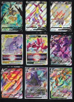 HUGE 200x Pokemon Card Collection Bundle VMAX FULL ART EX GX PROMO TG HOLO RARE - Image 2