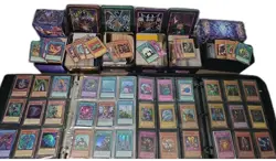 Yu-Gi-Oh! Card Bulk Lot ~14lb Yugioh Cards TCG Binders W/ Damaged-MP Holos/Rares - Image 1