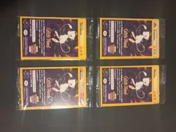 Pokemon Electabuzz Dragonite Pikachu Mewtwo Sealed Promo Card Lot 4 - Image 1