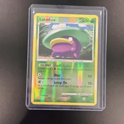 Lotad (Shiny) SH4-12 Platinum Reverse Holo Pokemon Card - Image 1