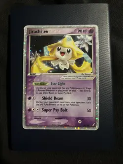 Pokemon 2006 Jirachi EX 94/100 Crystal Guardians Ultra Rare Holo Card - Image 1
