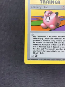 Pokemon Cards: Base Set 1st Edition Rare: Clefairy Doll 70/102 - Image 5