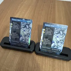 2 x Summon: Shiva (Borderless) Final Fantasy Foil & Non Foil Cards MTG 0362 - Image 1