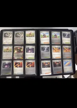 Pokemon TCG Phantasmal Flames 100% Base Master Set Each Card Sleeved No Binder - Image 5