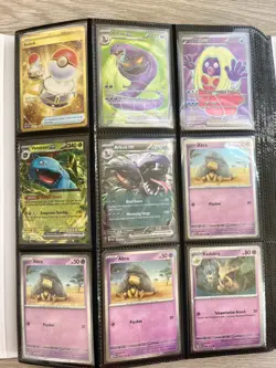 Pokemon LOT of 175+ SIR, FA, EX, Pokeball, Promos, Jumbo Cards in binder - Image 1