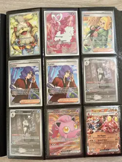 Pokemon LOT of 175+ SIR, FA, EX, Pokeball, Promos, Jumbo Cards in binder - Image 2