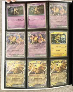 Pokemon LOT of 175+ SIR, FA, EX, Pokeball, Promos, Jumbo Cards in binder - Image 3