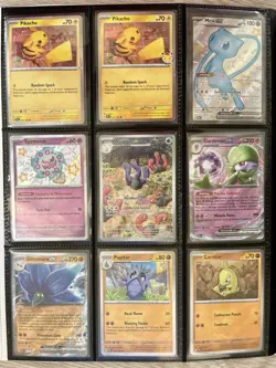 Pokemon LOT of 175+ SIR, FA, EX, Pokeball, Promos, Jumbo Cards in binder - Image 5