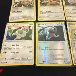 Slakoth Pokemon Card TCG Bundle x 8 All lovely from various sets - Nintendo WOTC - Image 2