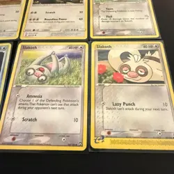 Slakoth Pokemon Card TCG Bundle x 8 All lovely from various sets - Nintendo WOTC - Image 3