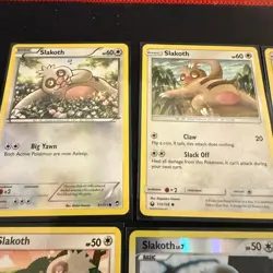 Slakoth Pokemon Card TCG Bundle x 8 All lovely from various sets - Nintendo WOTC - Image 5