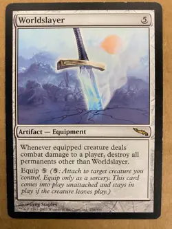 MTG 1x Worldslayer # 222 Core Set 2012 M12 Modern Magic the Gathering Card x1 MP - Image 1