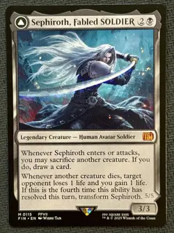 Sephiroth, Fabled Soldier FIN MTG Final Fantasy 0115 - Image 1