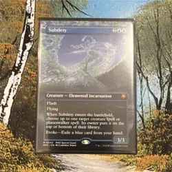 Magic: The Gathering Subtlety Creature MH2 Mythic Blue Flash - Image 1