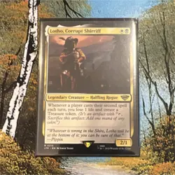 Magic: The Gathering Lotho, Corrupt Shirriff Legendary Creature Universes Beyon… - Image 1