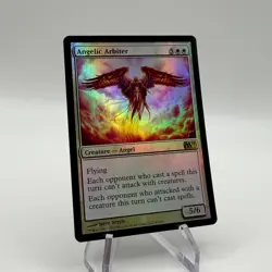 MTG Angelic Arbiter - Magic Core Set 2011 (M11) Foil Angel - Image 1