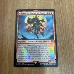 MTG Final Fantasy, Gilgamesh, Master-at-Arms - Foil - Image 1