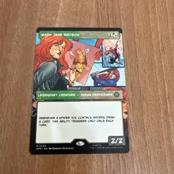 Mary Jane Watson 0229 Rare Borderless Non-Foil Spider-Man MTG - Image 1