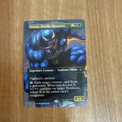 Venom, Deadly Devourer R 0022 Borderless | Spider-Man | MTG - Image 1