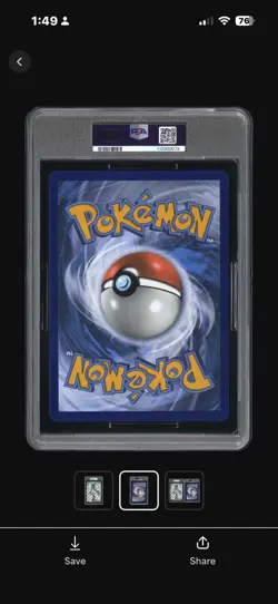 PSA 10 2024 POKEMON BLACK STAR PROMO 078 MEOWSCARADA JUMBO POP 9 Paldean Fates - Image 2
