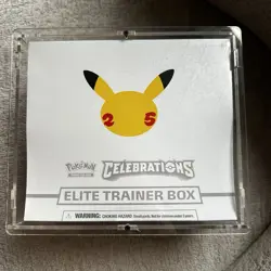 Pokemon Celebrations Elite Trainer Box 25th Anniversary Box ENG - Image 1