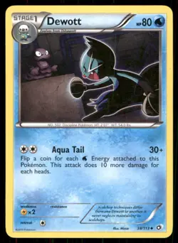 Pokemon TCG Pokemon Dewott Dewott Uncommon Regular - Image 1