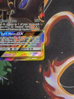 Pokemon Umbreon & Darkrai GX TAG TEAM Ultra Rare Holo 125/236 Unified Minds - Image 2