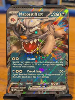 Pokemon TCG Black Star Promos Mabosstiff ex Holo SVP 086 - Image 1