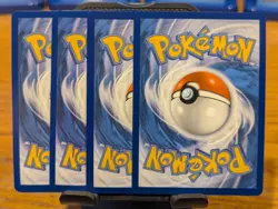 Pokemon TCG Paldean Fates Mabosstiff Holo Rare 063/091 x4 Playset - Image 2