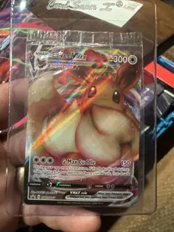 Pokemon Eevee VMAX SWSH087 Black Star Promo TCG Sealed Mint Condition - Image 1