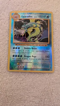 Gyarados 34/108 Rare Reverse Holo XY - Evolutions Pokemon TCG- NM - Image 1