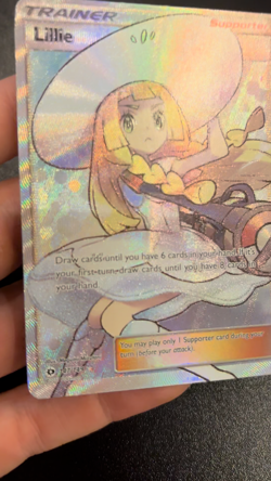 Lillie • 147/149 • Sun & Moon • Full Art Ultra Rare Holo • Pokemon TCG - NM/LP - Image 2
