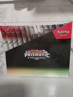 Pokemon Prismatic Evolutions Tech Sticker Collection (Lot of 12) 🔥🔥 - Image 2