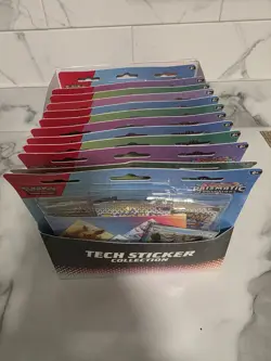Pokemon Prismatic Evolutions Tech Sticker Collection (Lot of 12) 🔥🔥 - Image 5