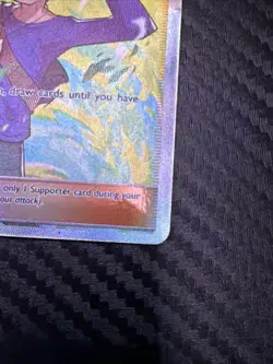 Pokemon Blue's Tactics Holo Full Art Ultra Rare Card 231/236 Unified Minds - Image 3