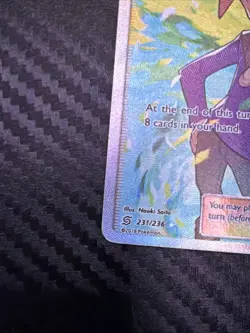 Pokemon Blue's Tactics Holo Full Art Ultra Rare Card 231/236 Unified Minds - Image 4