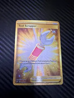 Tool Scrapper 208/192 Rebel Clash Full Art Gold Secret Rare Pokemon TCG - Image 1