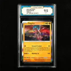 TQG 9.5 MINT+ 2024 Pokemon ENG Ting-Lu 110/167 R - Image 1
