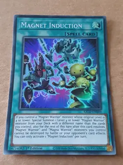 Yugioh Card 1st Edition KICO-EN009 Magnet Induction - Image 1