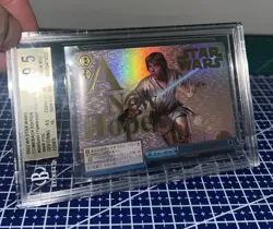 Weiss Schwarz Star Wars Comeback Edition A New Hope Beckett BGS 9.5 Gold Foil - Image 2