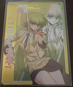 Bandai Union Arena Code Geass C.C. Action Point Card UEX03BT/CGH-2-AP05 - Image 1