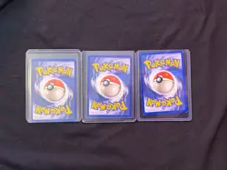 Vintage Pokemon Cards - Fossil Set x2 1st Edition Kabuto and Gengar: 3 Card Lot - Image 2
