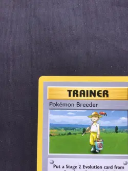 Pokemon Cards: Base Set 1st Edition Rare: Pokemon Breeder 76/102 - Image 2