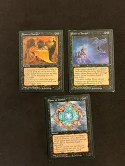 x3 Hymn to Tourach [Fallen Empires] 3x Magic MTG Cards LP - Image 1